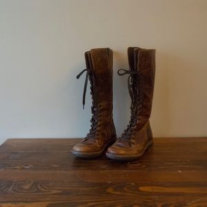 Kickers leather boots